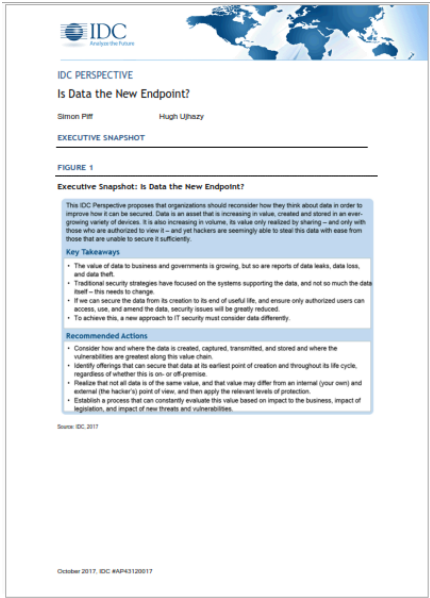 The full IDC Perspective Report