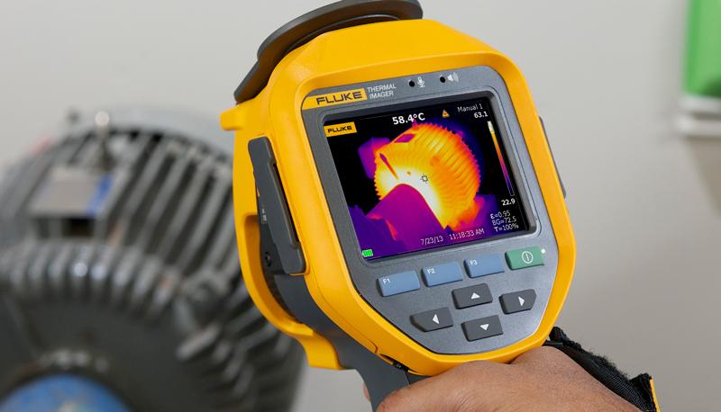 The new Fluke Ti480 thermal imager – rent it now from TechRentals
